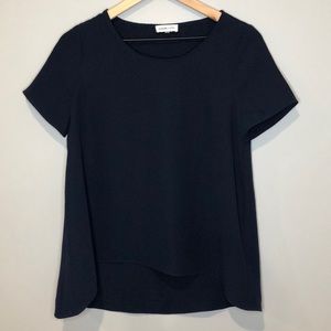 Sugarlips High-Low Asymmetrical Blouse